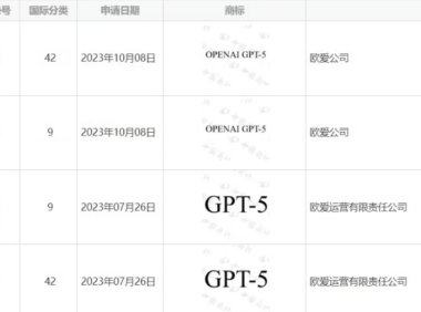 新一代AI模型商标申请均被驳回，通用术语成注册障碍