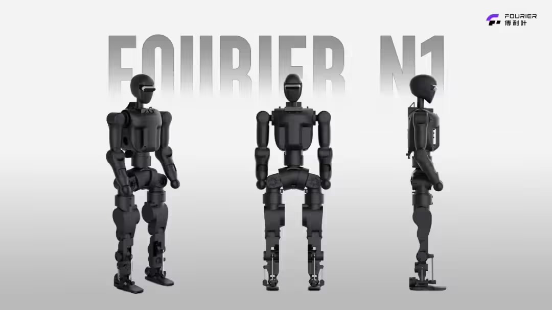 df839efbj00sujix0003td000u000gwp 傅利叶发布首款开源人形机器人 Fourier N1:高 1.3m + 重 38kg + 续航 2 小时