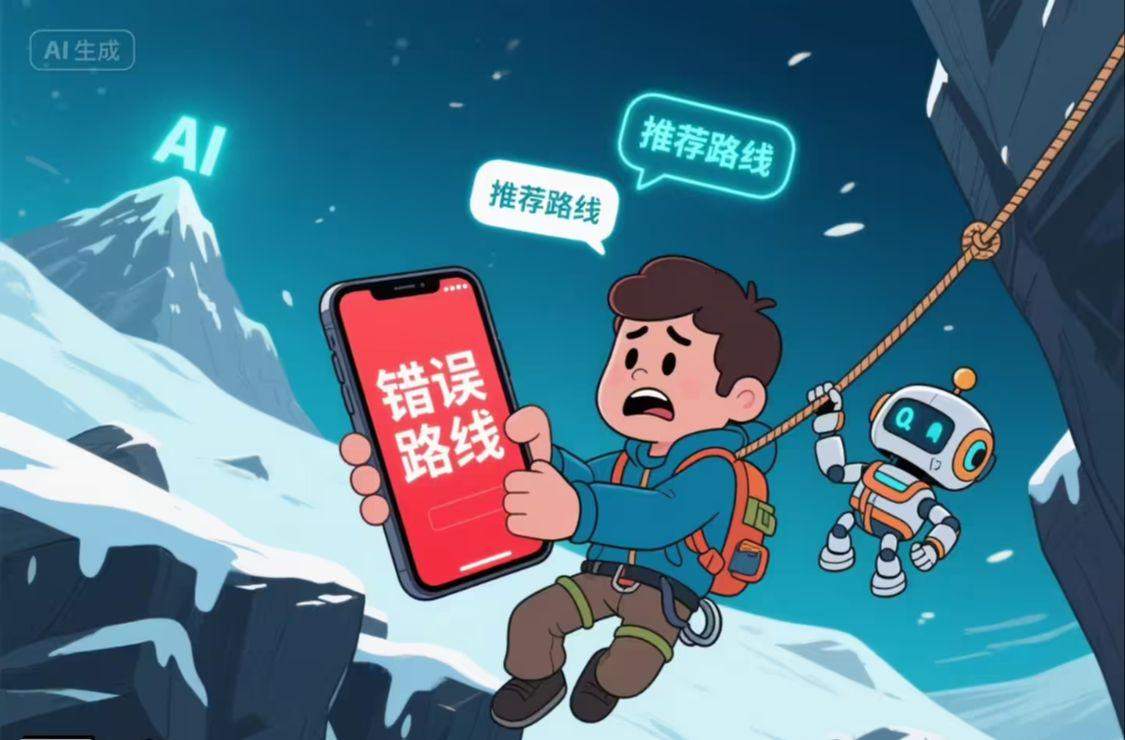 9495582dj00sxiw1f002dd000v900kkp 多国频发登山事故,搜救队批评“AI指南”误导登山者