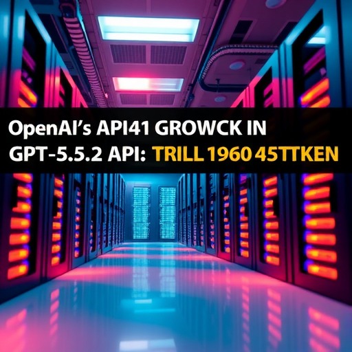 奥尔特曼：OpenAI GPT-5.2 API 上线首日 tokens 超万亿，且增长迅速